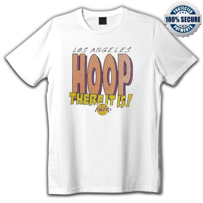 Official Los Angeles Lakers Hoop There It Is Crewneck Sweatshirt