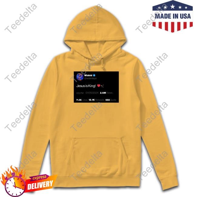 Wizkid Jesus Is King Sweatshirt