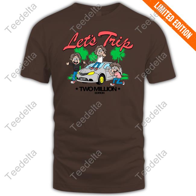 Let's Trip La Minivan Two Million Edition New Shirt
