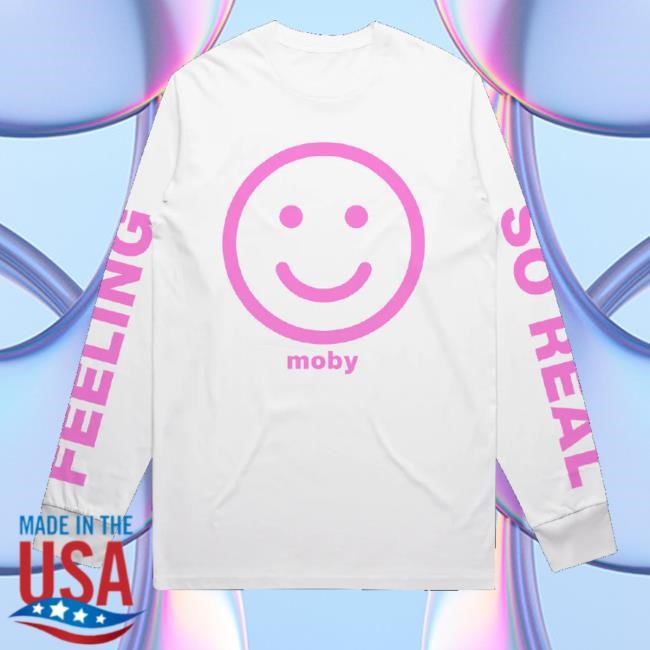 Store Moby Feeling So Real White Hoodie