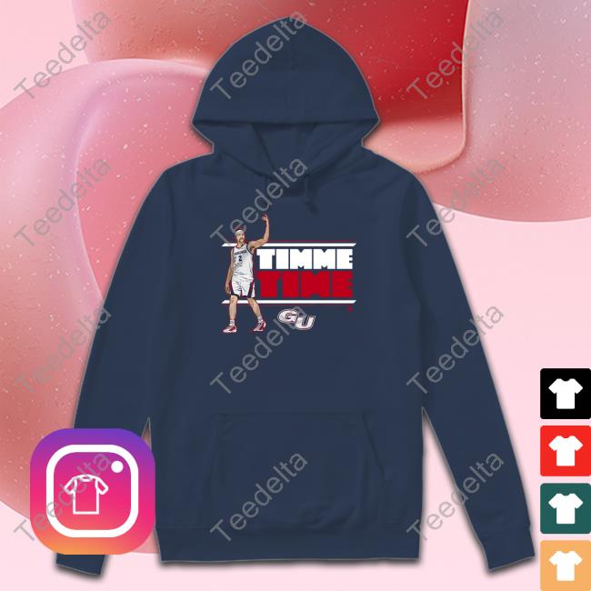 Breakingt Store Gonzaga Drew Timme Time T-Shirt