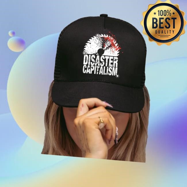 Ideologie Shop Disaster Capitalism Saw Blade Trucker Hat