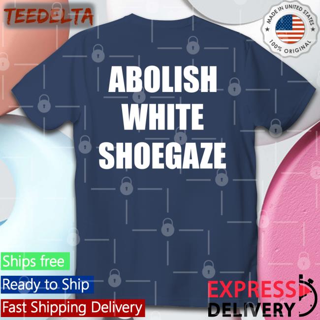 Abolish White Shoegaze Long Sleeve Tee Shirt