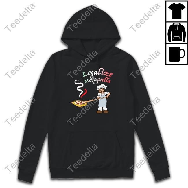 Fuckadvertisements Legalize Mozzarella Tee