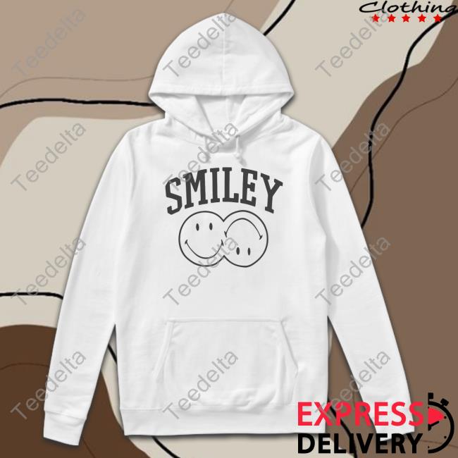 Official Relaxed Fit Smiley Face Crewneck Sweatshirt