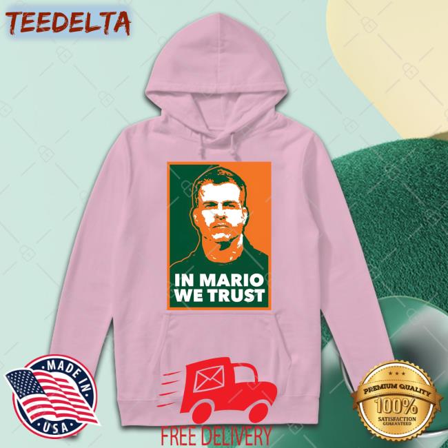 In Mario We Trust Funny T Shirt Jackson Carver
