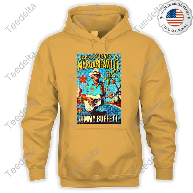 Rip Safe Journey To Margaritaville Jimmy Buffett Tee Shirt