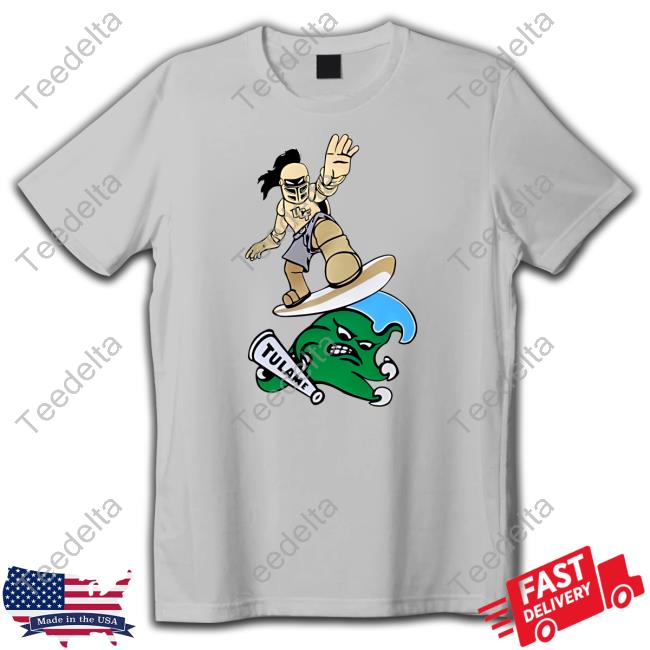 Eliteempireath Ucf Tulane Green Wave Logo Shirt