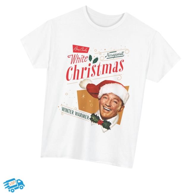 Bing Crosby Merch Narragansett Beer Christmas Shirts
