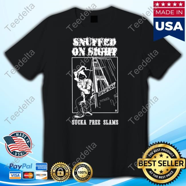 Bridge Snuffed On Sight Sucka Free Slams Long Sleeved T-Shirt