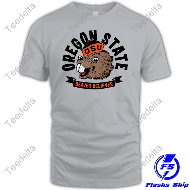 Homefieldapparel Oregon State Osu Beaver Believer Long Sleeve Tee Shirt