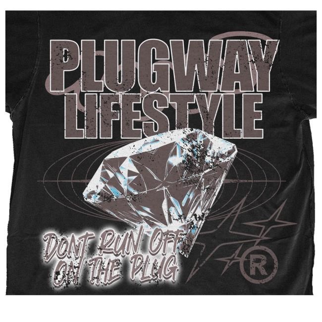 Plug Geo & Co. Merch Store Shop Dont Run Off On The Plug Hoodie Sweatshirt