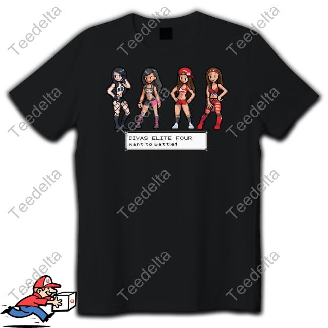 Ds Ring The Belle Divas Elite Four Want To Battle Official Shirt