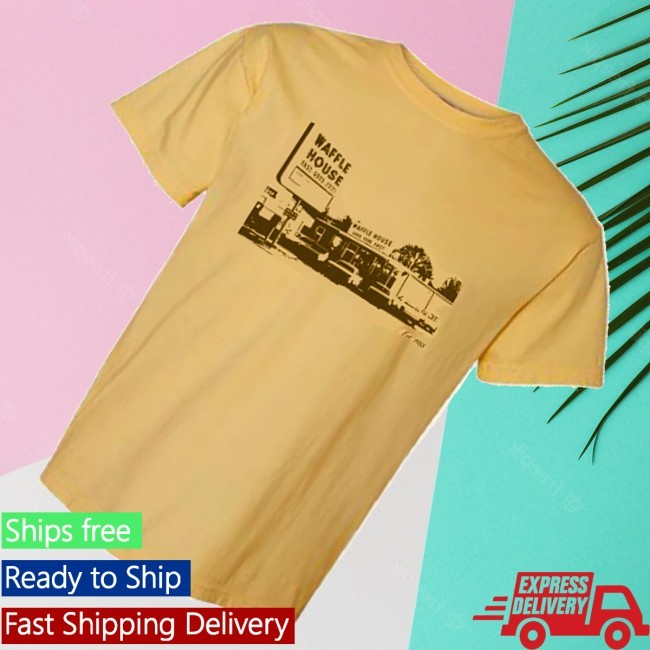 Waffle House Store Merch Waffle House Under The Yellow Sign Long Sleeve Shirt