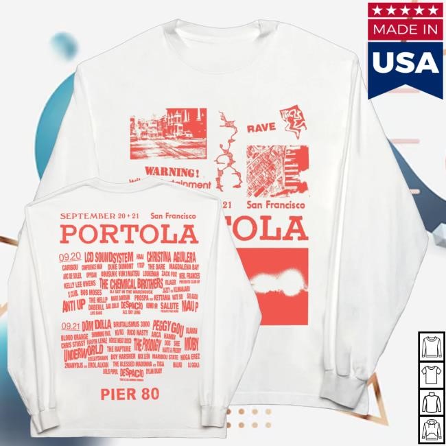 Portola Music Festival Warning Tee