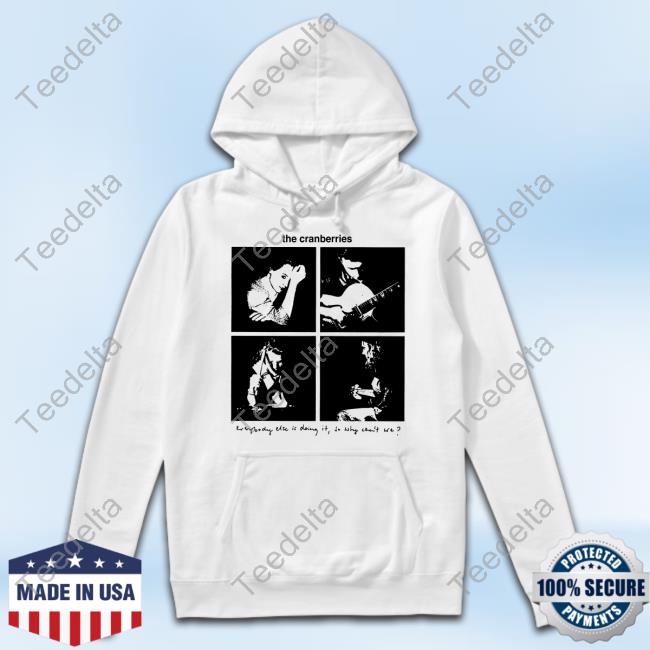 Stereospectral Prints The Cranberries Debut Album Everybody Else Is Doing It So Why Can't We Hoodie