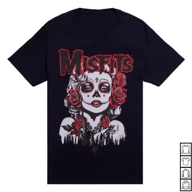 Misfits Dia De Los Muertos Movie Star Shirts