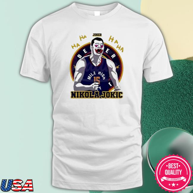 Denver Nuggets Nikola Jokic Joker 2023 shirt, hoodie, tank top, sweater and long sleeve t-shirt