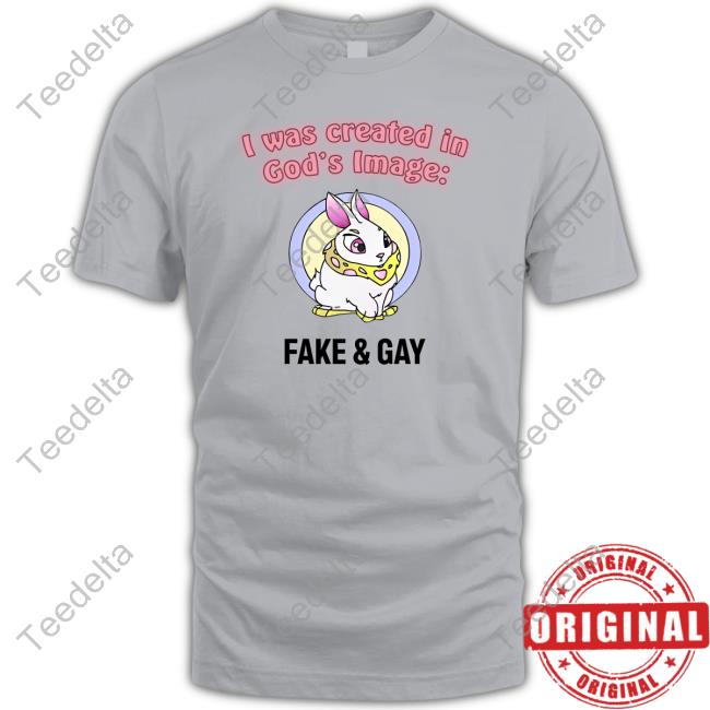 Omgchomp I Was Created In God’s Fake And Gay Long Sleeve Tee Shirt