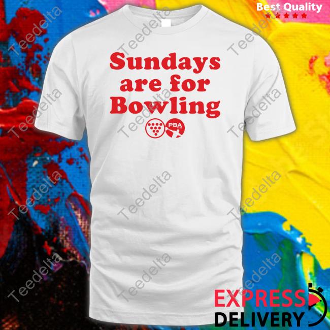 Sunday Are For Bowling Hoodie