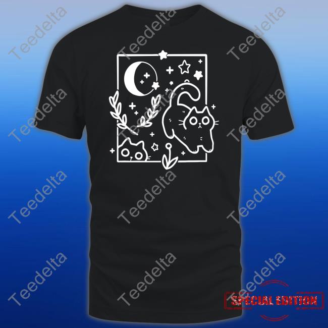 Midnight Hour Cat T Shirt