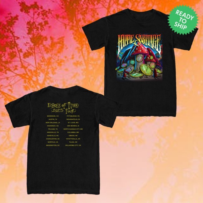Hippie Sabotage Store Echoes Of Time Tour T-Shirt