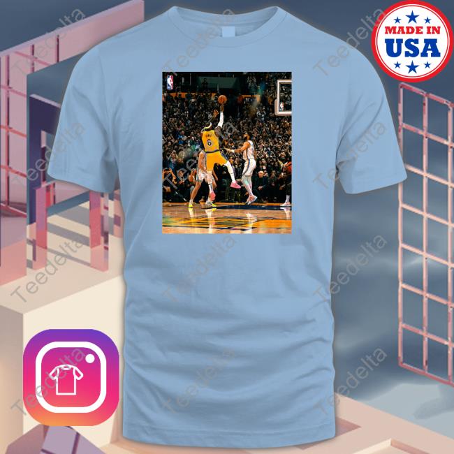 Nba Lebron James History Made With 38388 Points Tees Scoringking