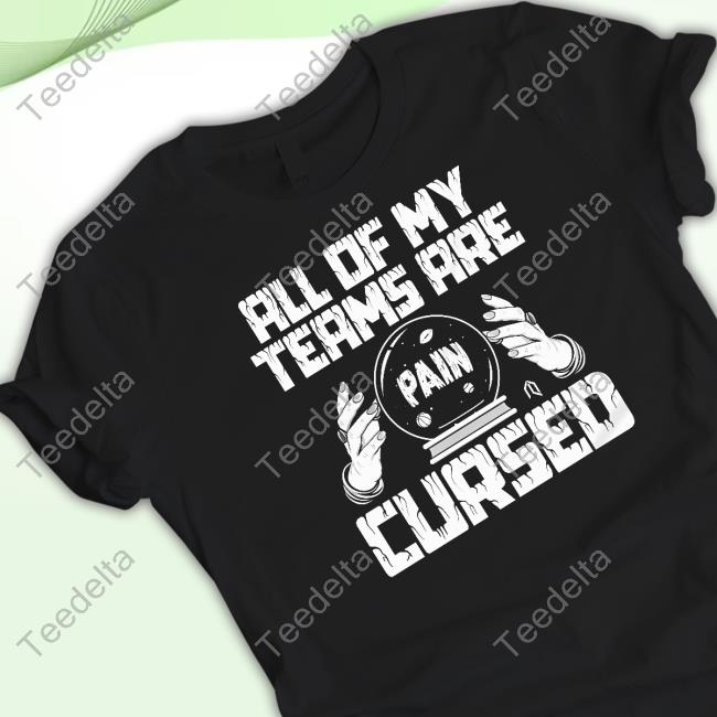 Athletelogos All Of My Teams Are Cursed Hoodie