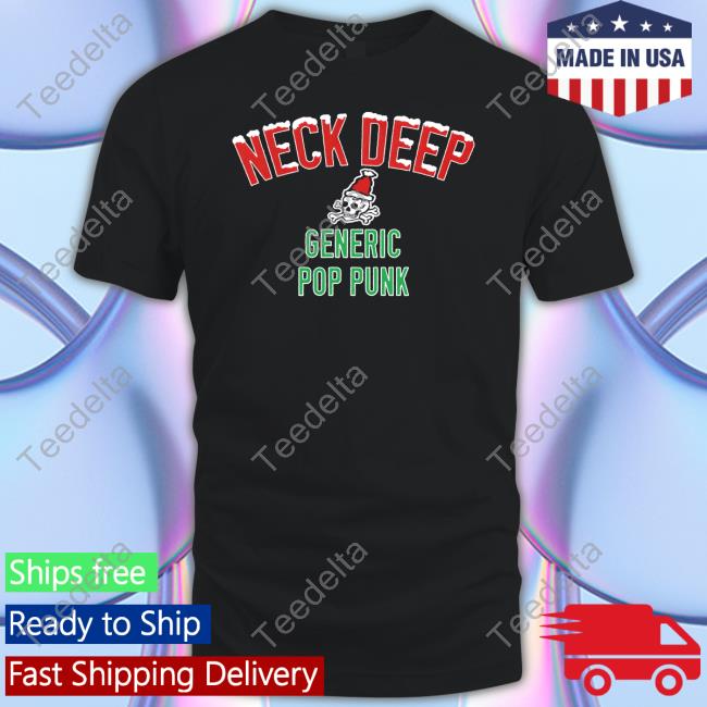 Neck Deep Generic Pop Punk Chritmas Edition 2.0 Long Sleeve Tee