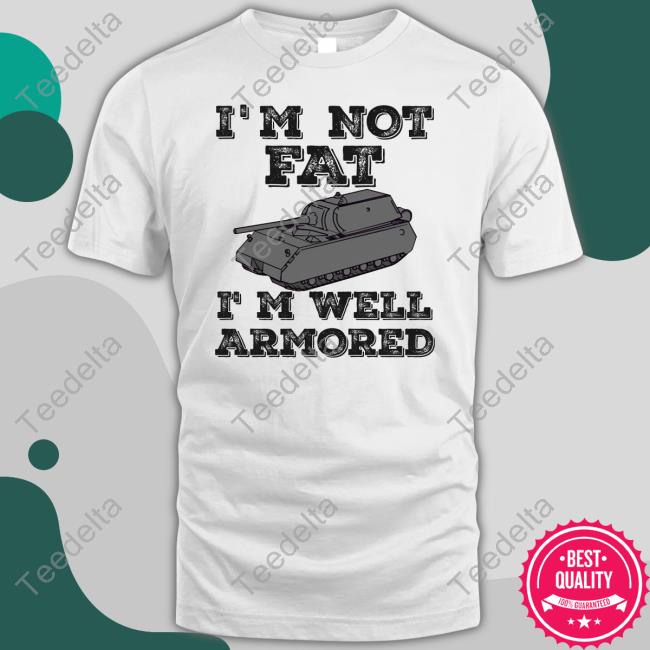 Sofigaming I'm Not Fat I'm Well Armored Tank Top