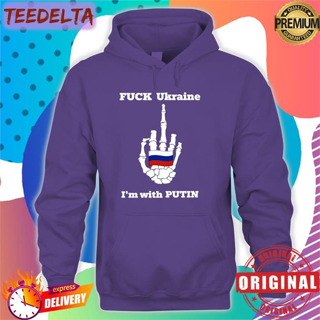 Fuck Ukraine I'm With Putin T Shirt China Info