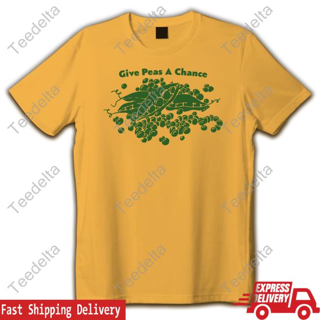 Milkdesigns Harry Give Peas A Chance Classic Shirt