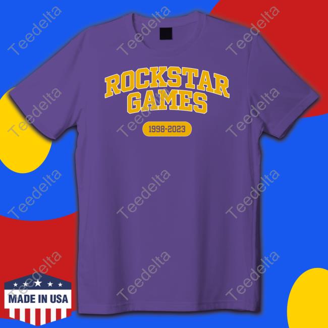 Floorball Rockstar Games 1998 2023 Shirt Rockstar Games 1998 2023 Shirt