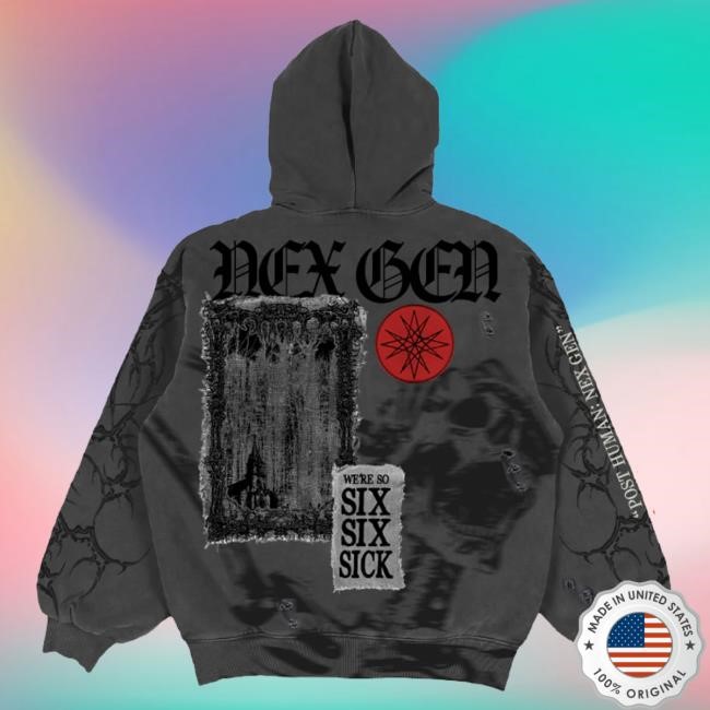 Bmthofficial Merch 66Sick Distressed Pullover Shirts