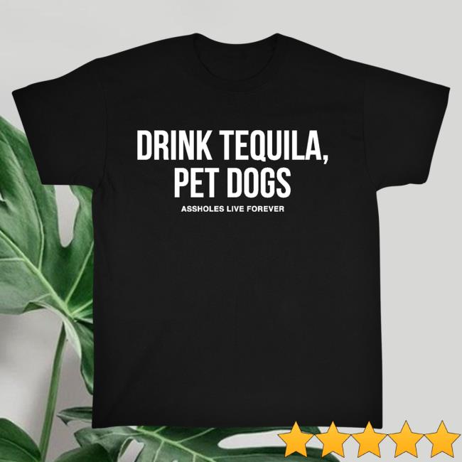 Official Linda Finegold Merch Store Drink Tequila Pet Dogs Crew Black Lindafinegold Clothing Shop