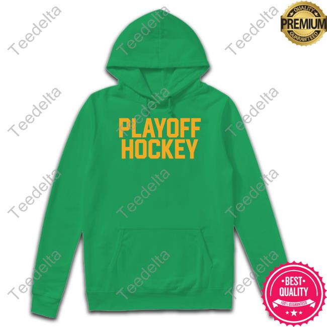 Dave Portnoy Wearing Playoff Hockey Tee Dave Portnoy Wearing Playoff Hockey T-Shirt