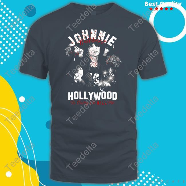 Johnnie Guilbert Merch Store Hollywood Tee Shirt