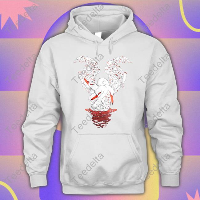 39Daph Swan Black Hoodie