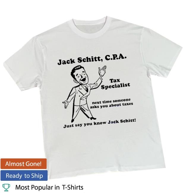 Emporium Nz Merch Store Jack Schitt Design Tee Shirt