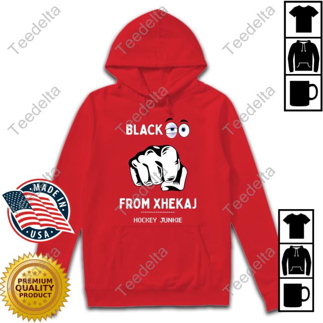 Streamlabs Merch Black Eye From Xhekaj Hockey Junkie Sweatshirt