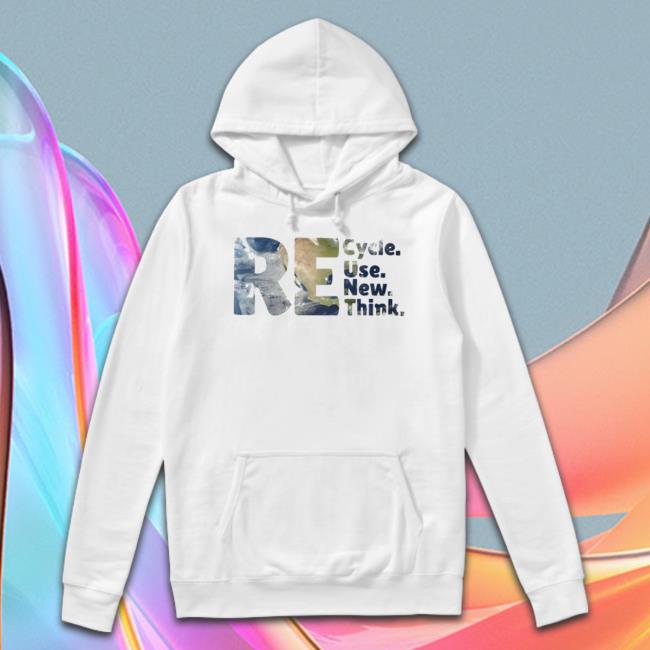 Re-Cycle Use New Theme Think Eco Recycle Tee Shirt