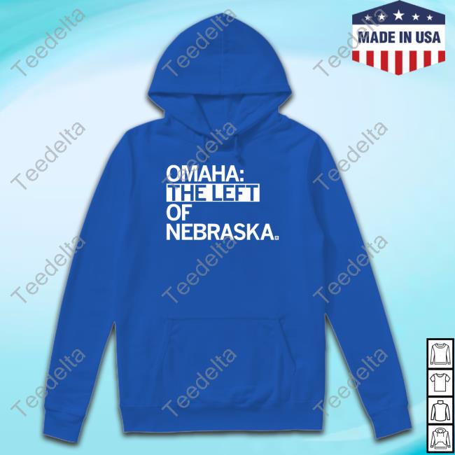 Raygun Omaha The Left Of Nebraska Tee Shirt