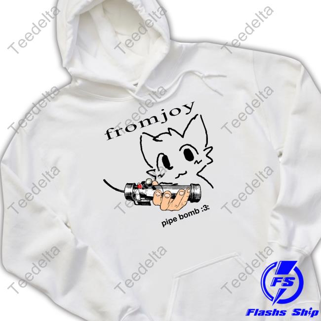 Fromjoy Band Pipe Bomb :3 Hoodied Sweatshirt
