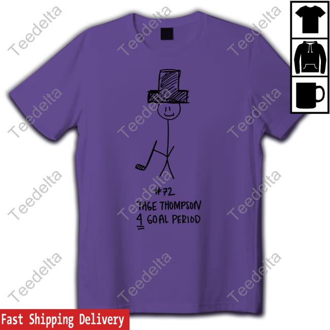 Buffalo Sabres 72 Tage Thompson 4 Goal Period Shirt Buffalo Sabres 72 Tage Thompson 4 Goal Period Sweatshirt