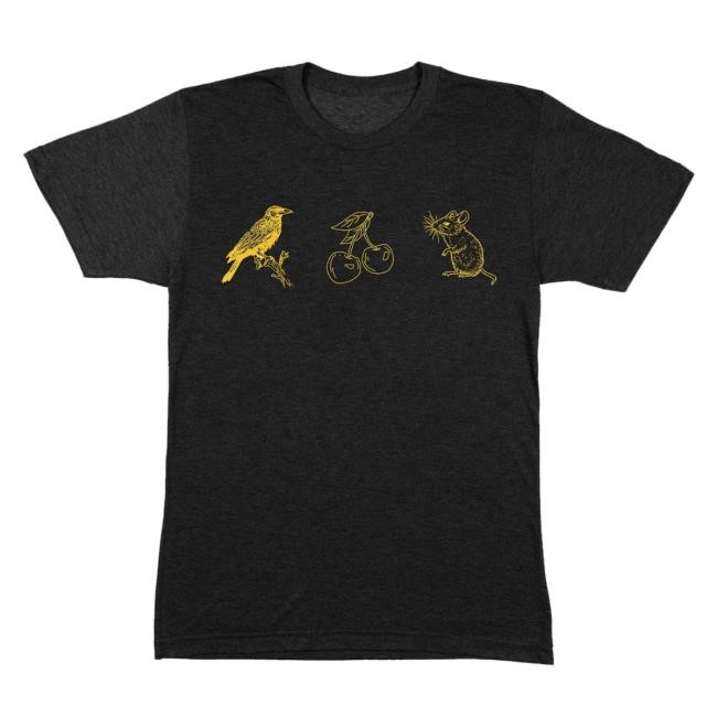 Trending Armchair Expert Pod Merch Store Crow Cherry Mouse Long Sleeve Shirt