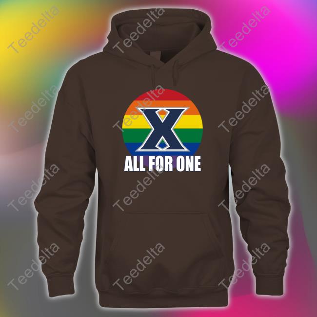 Xavier Women's Basketball All For One Crewneck Sweatshirt