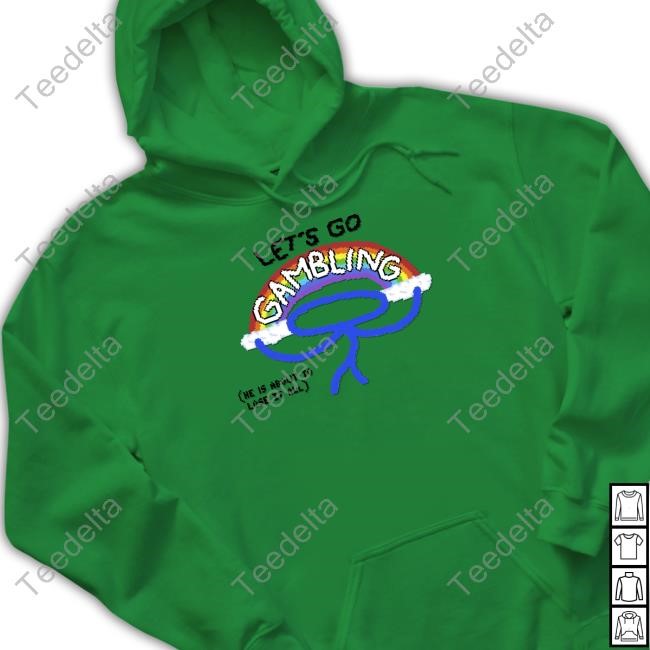 Raxdflipnote Let's Go Gambling T-Shirt Raxd Let's Go Gambling Tee Shirt
