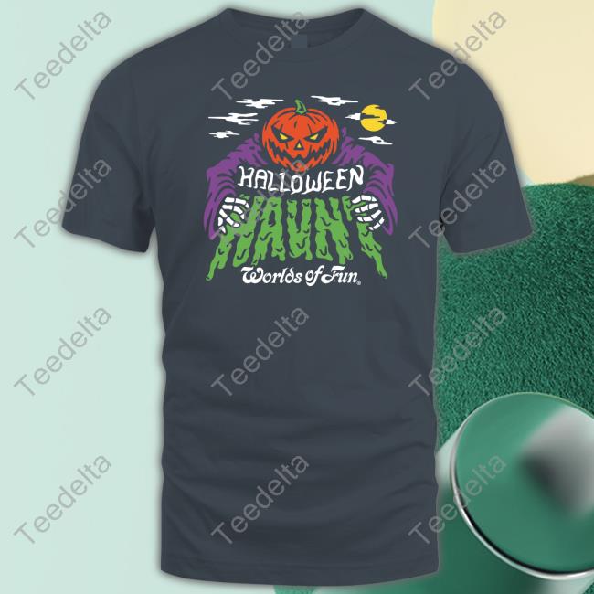 Worldsoffun Worlds Of Fun Halloween Haunt T-Shirts