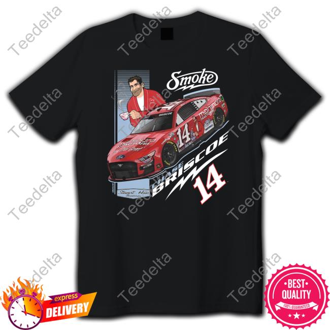 Stewart Haas Racing Store Chase Briscoe 2023 Mahindra Tractors Stewart-Haas Racing Talladega Scheme Tee Shirt