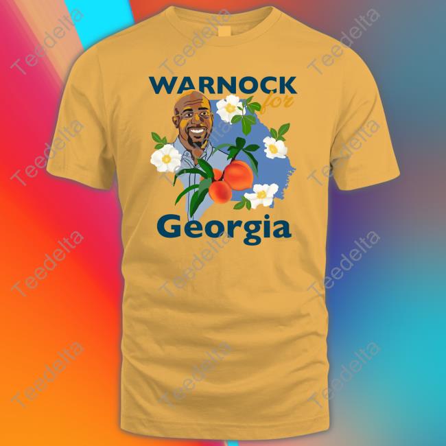 Warnockforgeorgia Merch Warnock For Georgia Shirt